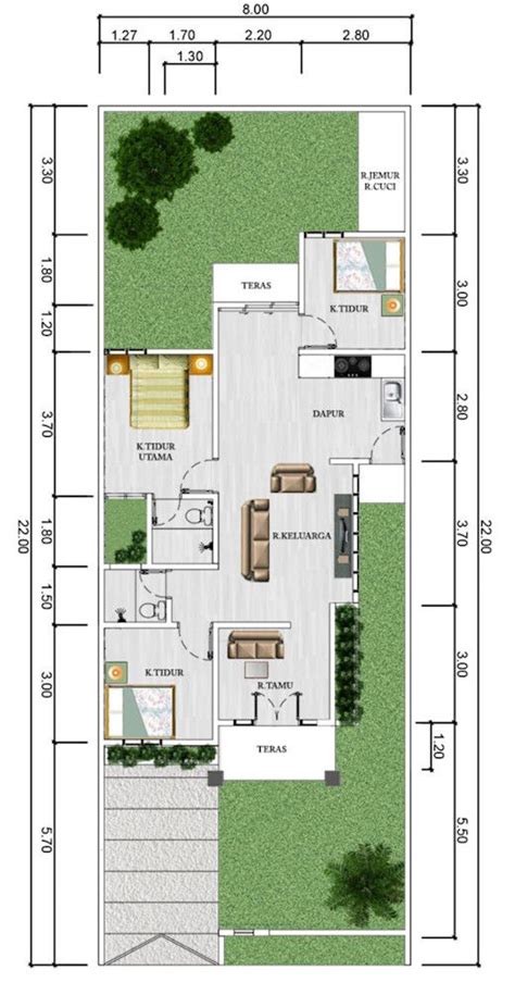 Ide desain rumah tropis modern yang cantik di pekanbaru – Artofit