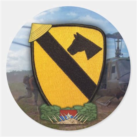 1st cavalry division air cav patch Stickers | Zazzle