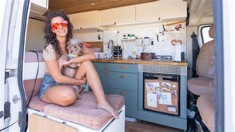 Solo Female Self Build Van Conversion After A Life Living On Boats