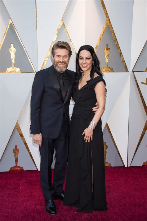 Photo Willem Dafoe et sa femme Giada Colagrande Arrivées 90ème