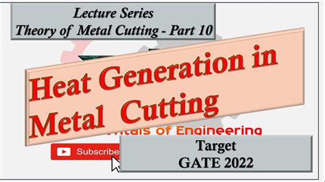 Heat Generation In Metal Cutting Youtube