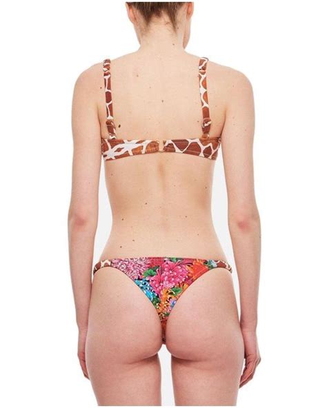 Reina Olga Marti Bikini Set In Pink Lyst UK