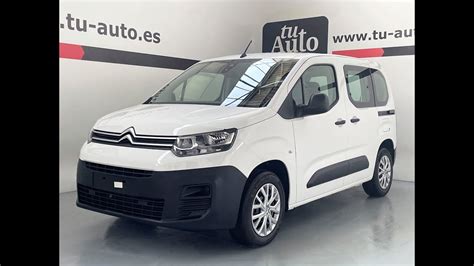 Citroen Berlingo Talla M Bluehdi Ss Feel Pack Youtube