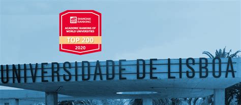 A Universidade de Lisboa na lista das 200 melhores do mundo | EULisboa