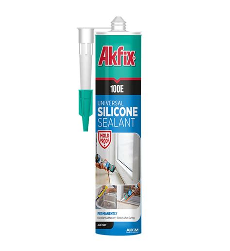 Akfix 100E Silikon Beyaz 280 Ml