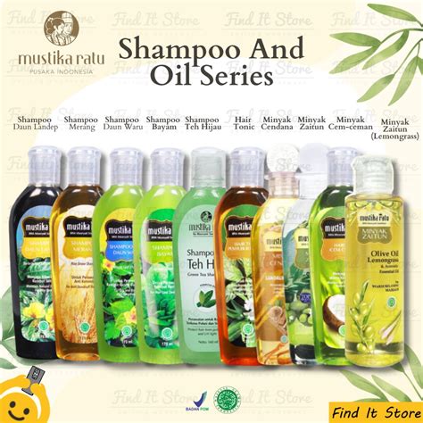 Jual Mustika Ratu Oil Shampoo Series Minyak Zaitun Hair Tonic