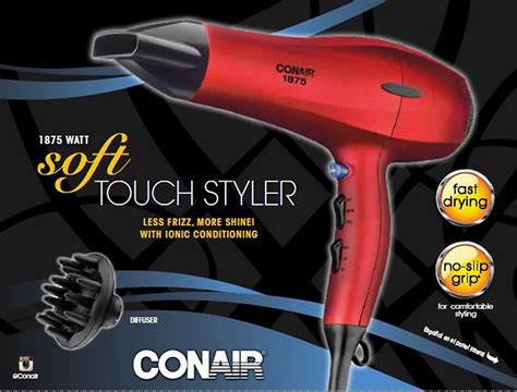 Conair 1875 Watt Full Size Turbo Ionic Styler Hair Dryer Shop Hair