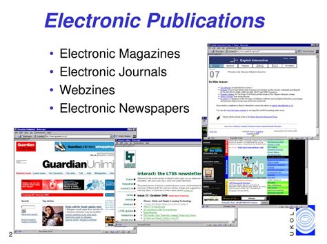 Ppt Publishing An E Journal Whats Out There Powerpoint Presentation