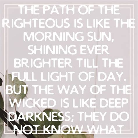 Proverbs The Path Of The Righteous Is Like The Morning Sun