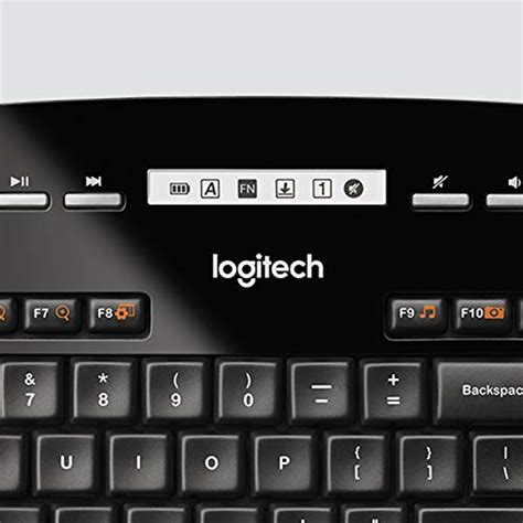 Logitech MK710 Wireless Keyboard and Mouse Combo — Includes Keyboard ...