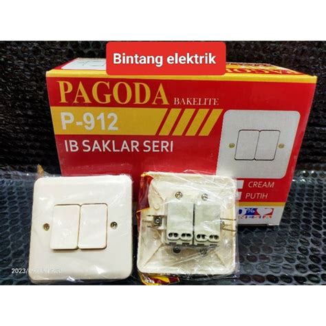 Jual Saklar Seri Ib Tanam Pagoda Per Pcs Shopee Indonesia