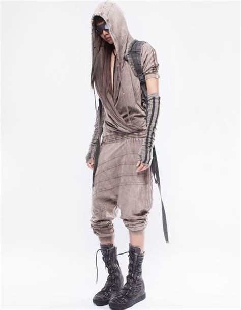 SS19 DEMOBAZA Post Apocalyptic Fashion Cyberpunk Clothes Concept