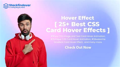 25 Best CSS Card Hover Effects Stackfindover