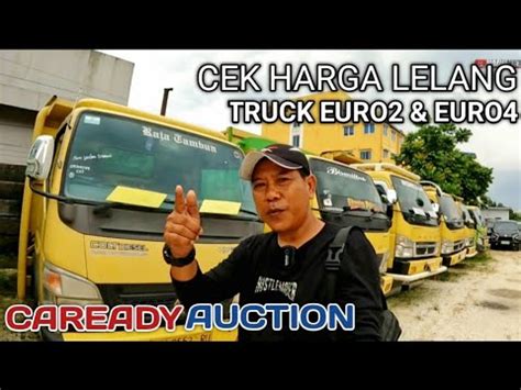 HARGA LELANG TRUCK NIAGA CANTER DAN DUTRO EURO2 EURO4 CAREADY