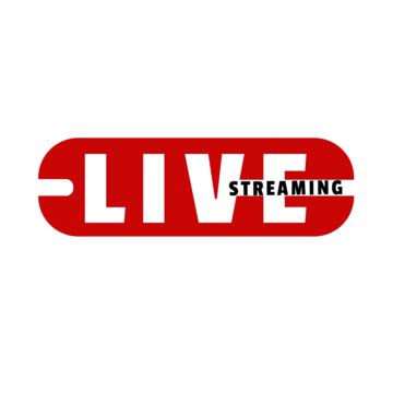 Vector Live Streaming And Broadcasting Logo With Transparent Background