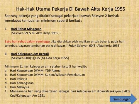 Akta Kerja 1955