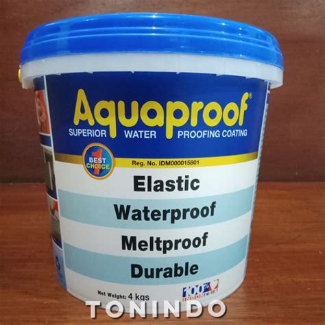 Jual Aquaproof Cat Pelapis Anti Bocor Kg Galon Shopee Indonesia