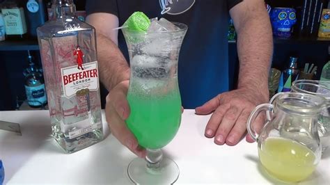 Como Hacer El COCTEL BESO VERDE YouTube