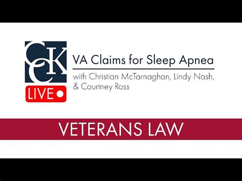 Sleep Apnea And Depression Secondary Va Disability Benefits Cck Law