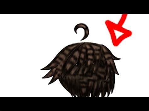 Como Fazer Cabelo Realista No Gacha Life Youtube