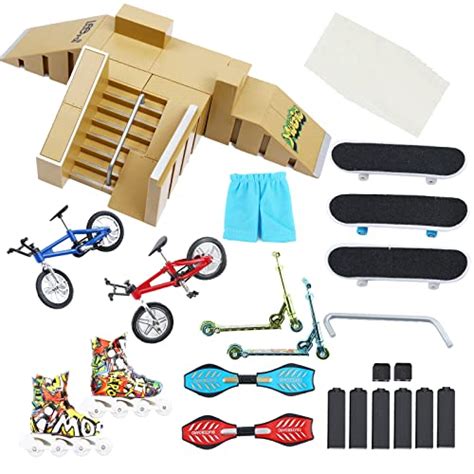 Loving Skate Park Kit, Skate Park Kit Ramp Parts for Finger Skateboard ...