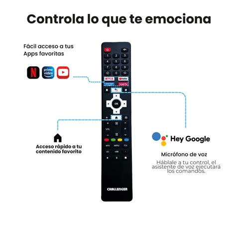 Challenger 32 Smart Tv Con Comandos De Voz Luegopago