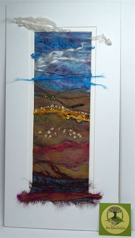 mixed media textile art karima rebecca powell artist
