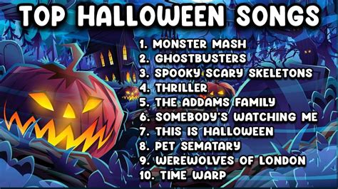 Top Halloween Songs Playlist 🎃 1 Hour Halloween Playlist in 2022 | Halloween songs, Halloween ...