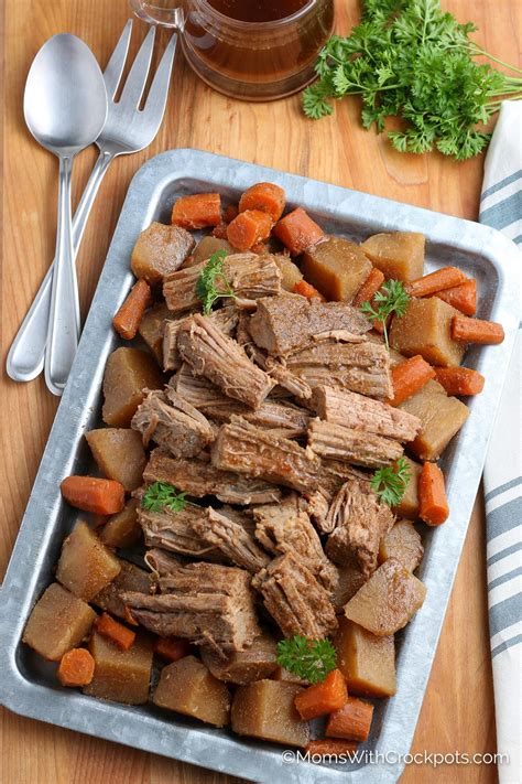 Crock Pot Beef Roast Recipe - Moms with Crockpots