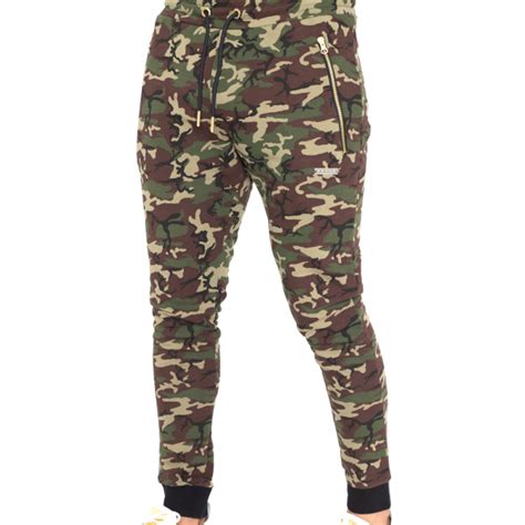 Foray Army Camo Jogging Bottoms From Club Jj Uk