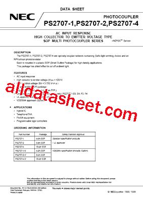 Ps Datasheet Pdf Nec