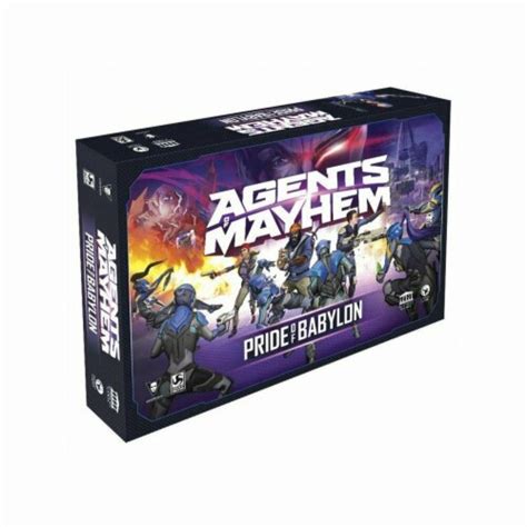 Academy Games AYG1000 Agents of Mayhem & Pride of Babylon Video Game, 1 ...