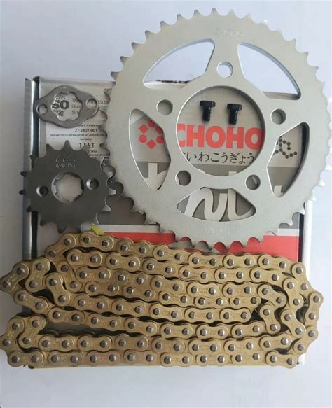 Kit De Arrastre Con Cadena Dorada Vento Tornado Kits Sprockets