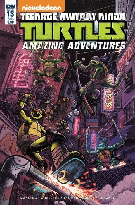 Teenage Mutant Ninja Turtles Amazing Adventures B Idw Publishing