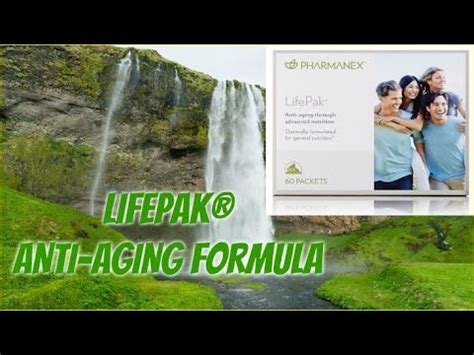 Nu Health Beauty NU SKIN LIFEPAK ANTI AGING FORMULA YouTube