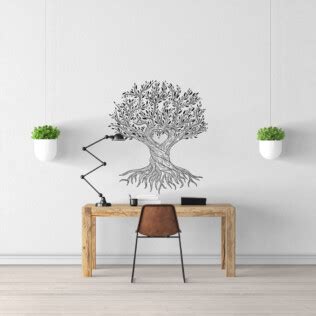 Sticker Arbre De Vie Dessin Stickers Arbres Adhésifs Stickerdeco fr