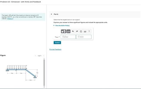 Solved Problem 4 5 Enhanced With Hints And Fe