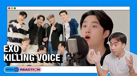 Vidi O Reaction Indonesian Singer Reacts To EXO Killing Voice YouTube