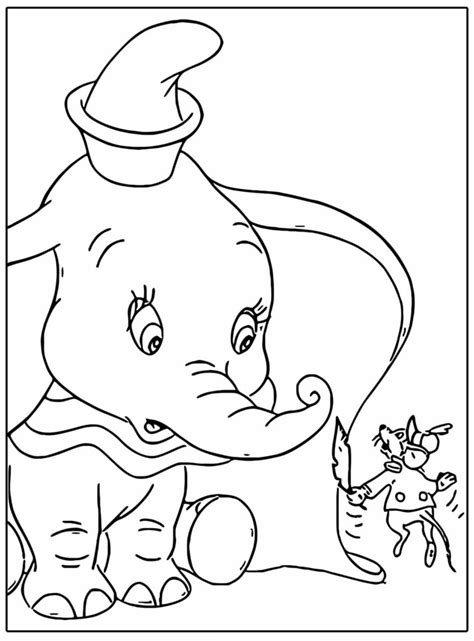 Desenhos De Dumbo Para Colorir Pop Lembrancinhas