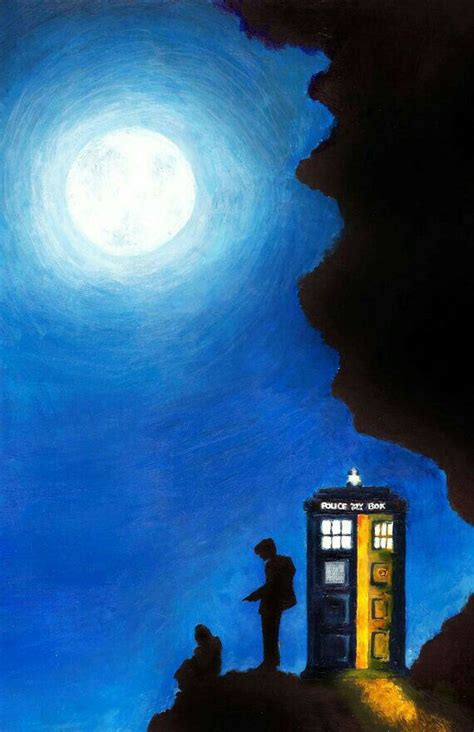 Doctor Who Fan Art: Painting of the Doctor