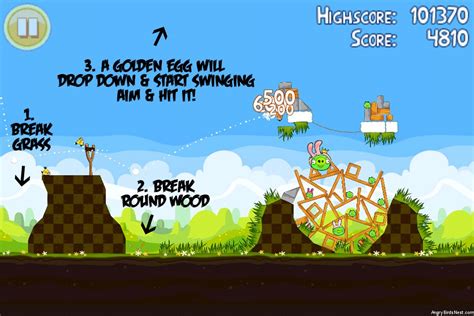 Angry Birds Seasons Easter Eggs Golden Egg #16 Walkthrough | AngryBirdsNest