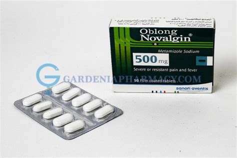 Novalgin Oblong Tab Gardenia Pharmacy