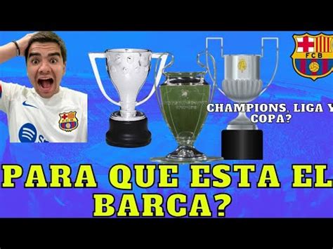 El Barca Ganara La Liga A Que Ronda Llegaremos En Champions