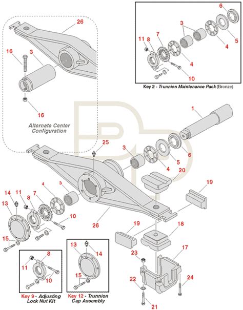 Hendrickson Walking Beam Suspension Parts - The Best Picture Of Beam