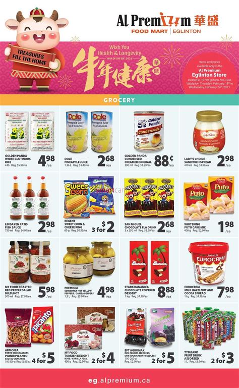 Al Premium Food Mart Eglinton Ave Flyer February To