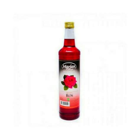 Jual Marjan Boudoin Rose Syrup 460 Ml Shopee Indonesia