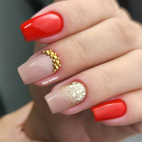 Unhas Decoradas Pedrarias Inspira Es Incr Veis Para Arrasar