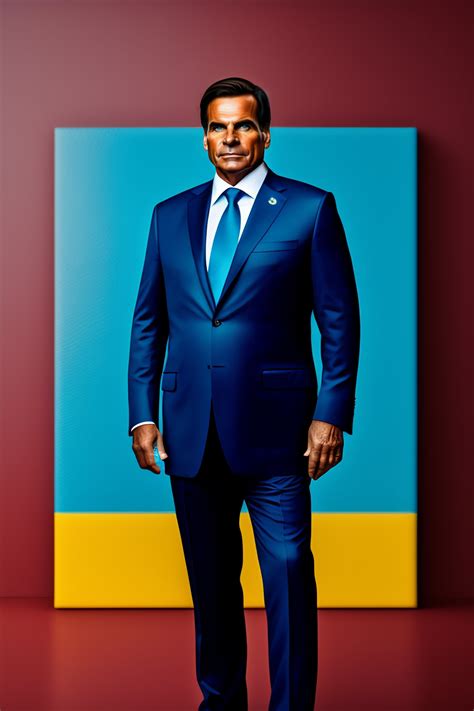 Lexica A Full Body Portrait Of Brazilian President Jair Bolsonaro