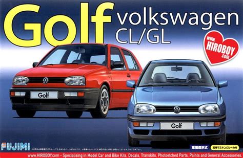 1:24 Volkswagen Golf Mk 3 CL/GL Model Kit | FUJ-126395 | Fujimi