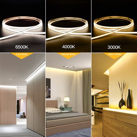 Super Slim COB LED Light Strip DC 12V LED Tape Lights Ribbon 2 7mm